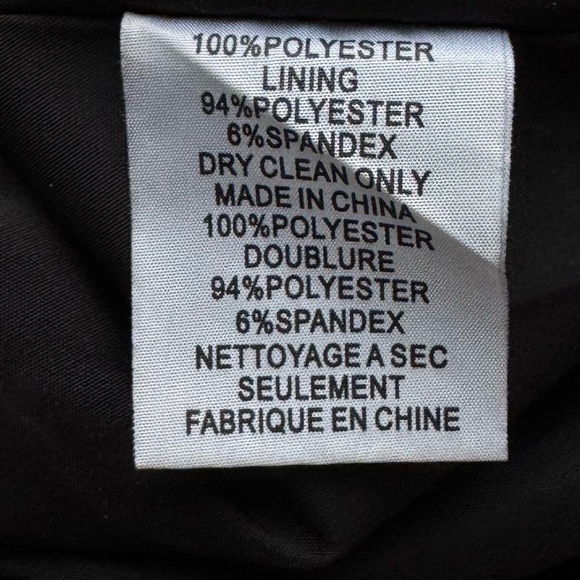 TRINA TURK Little Black Dress w Rhinestone Trimmed Collar | Sleeveless Sheath 0 - Picture 4 of 9